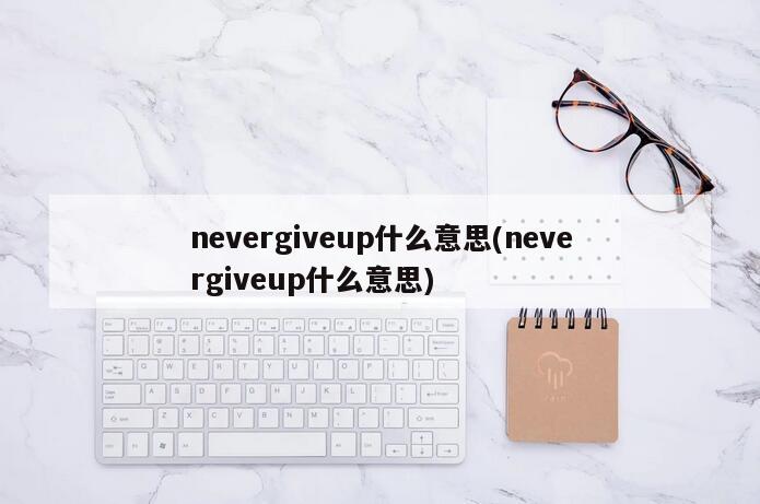 nevergiveup什么意思(nevergiveup什么意思)